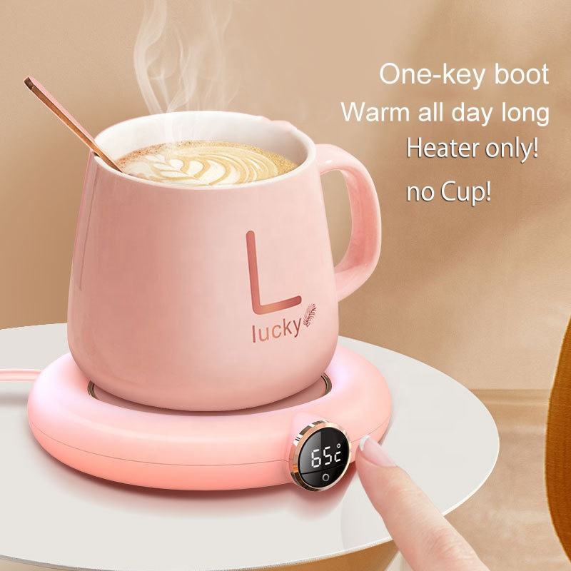 USB Smart Cup Warmer with 3 Adjustable Temperature Settings